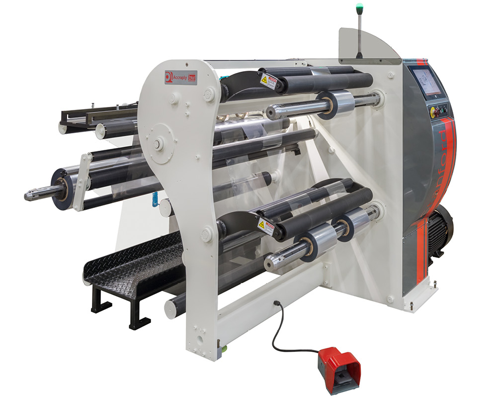 Stanford 438 Slitter Rewinder | BW Labeling formerly Accraply